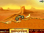 Играт в флеш игру Гонки Desert Monster - Монстр пустыни бесплатно